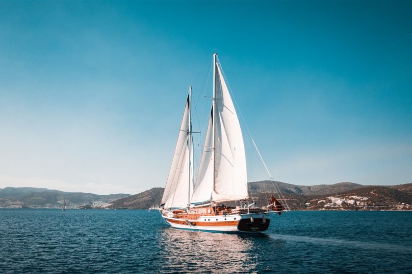 a gulet on a turquoise coast for turkey yacht tour