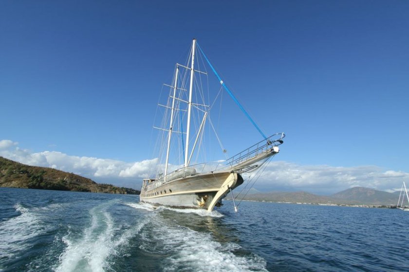 Gulet Prenses Lila an turkey sail tour
